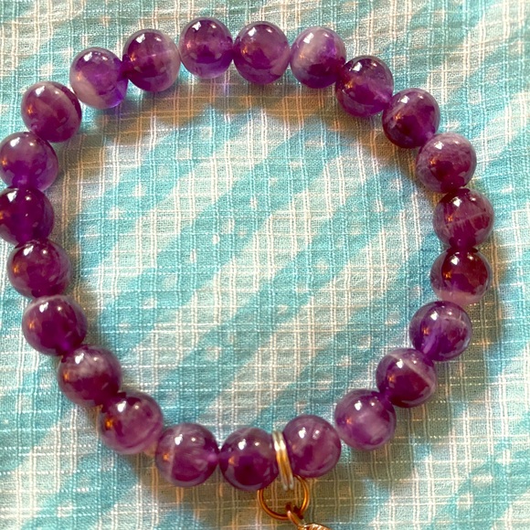 Jewelry - High quality Amethyst Bracelet,angle blessings